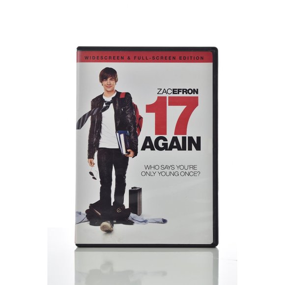 17 Again Movie DVD Zac Efron Widescreen & Full Scr - Picture 1 of 1